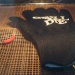 Grill or Die Handschuh im Backofen